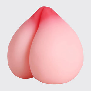 Pocket Pussy Stroker Masturbation Cup, Adult Sex Toys for Men Penis Glans Trainer,Manual Sucking Extrusion Male Masturbators, Open-Ended Penis Sleeve(Peach-Shape)