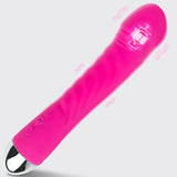 10 Frequency Vibration Simulation Battery Model Teenage Wand AV Vibrator Female Masturbation Vibrator Adult Erotic Sex Toys, Quiet, Fully Waterproof, Vibrator for Her Pleasure (Rose Red)
