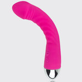 10 Frequency Vibration Simulation Battery Model Teenage Wand AV Vibrator Female Masturbation Vibrator Adult Erotic Sex Toys, Quiet, Fully Waterproof, Vibrator for Her Pleasure (Rose Red)