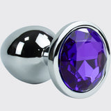 Silver 3-piece set｜Jeweled Anal Plug｜Prostate Massage