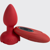 Rose Anal Plugs Adult Erotic Products, Men's and Women's Adult Erotic Products and Games, Wireless Remote Control Vibration, Small Anal Plugs for Female Male Prostate Massage, Male Vibrating Anal Sex Toys
