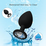 Silicone Trainer Beginner Anal Plugs - Xtoy King Anal Butt Plugs Trainer Kit, Adult Sex Toys for Prostate Massage, 3 Pcs Anal Plug Training Set for Beginner Advanced Users