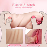 2 in 1 Male Masturbators Male Sex Toys, Xtoy King Male Sex Doll Pocket Pussy for Men with 3D Realistic Vagina Anal Sex Torso, Portable Blowjob Male Stroker Sex Toys for Men