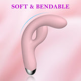 G Spot Vibrator Women Sex Toys, Xtoy King Rabbit Vibrator with 10 Powerful Vibrations Dual Motor Stimulator Rechargeable Vibrating Massager for Vagina Clitoris G-spot Stimulation