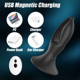 Anal Plug Vibrator Sex Toys - Expanding Vibrating Butt Plug with 10 Vibration Modes Rechargeable Anal Vibrator, Waterproof Adult Toys with Multiple Plays for Men Women Couples