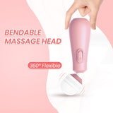 Mini Wand Vibrator Sex Toy for Women, G Spot Couples Vibrator Wand Massager with Battery & Flexible Head, Handheld Clitoral Vibrators for Nipple Clit Anal Stimulation, Quiet and Gentle