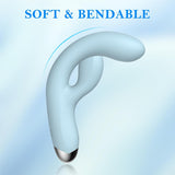 G Spot Vibrator Women Sex Toys, Xtoy King Rabbit Vibrator with 10 Powerful Vibrations Dual Motor Stimulator Rechargeable Vibrating Massager for Vagina Clitoris G-spot Stimulation