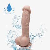 Lifelike Silicone Dildo for Masturbator, Realistic Dildo Real Penis with Strong Suction Cup, XTOY.US Big Thick Dildo Toys for Women Sex Pleasure ((Flesh))